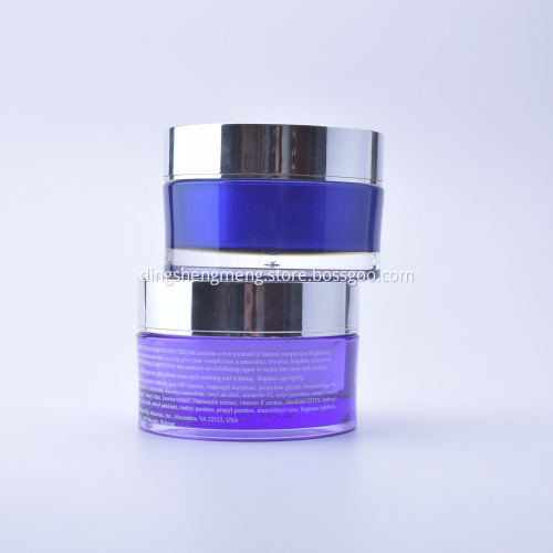 100 ml matowy słoik kosmetyczny ze złotą nasadką
